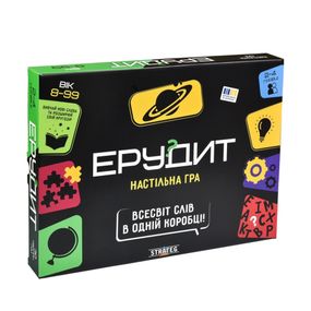 Настільна гра “Ерудит” 30451 ігрове поле, набір фішок-літер
