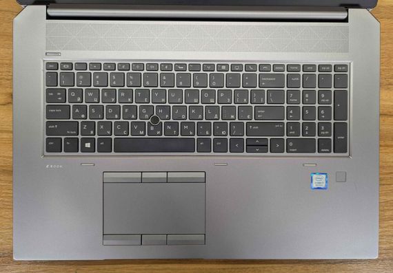 Мобильная рабочая станция HP zBook 17 G6 / 17.3" (1920x1080) IPS / Intel Core i7-9850H (6 (12) ядер по 2.6 - 4.6 GHz) / 32 GB DDR4 / 512 GB SSD / nVidia Quadro RTX 3000, 6 GB GDDR6, 192-bit / WebCam / TouchID / Windows 10 б/у + Подарок Мышь / USB | Зображення 2