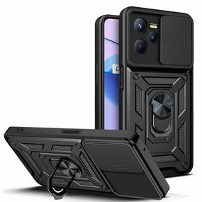 Чохол Defender з захистом камери для Narzo 50A Prime / Realme C35 колір Чоний