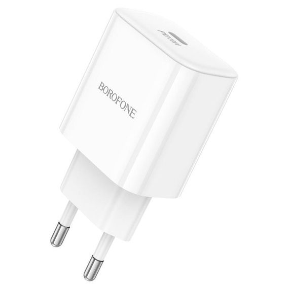 СЗУ BOROFONE BA81A, PD20W, 1xUSB-C, 20W, White | Зображення 1