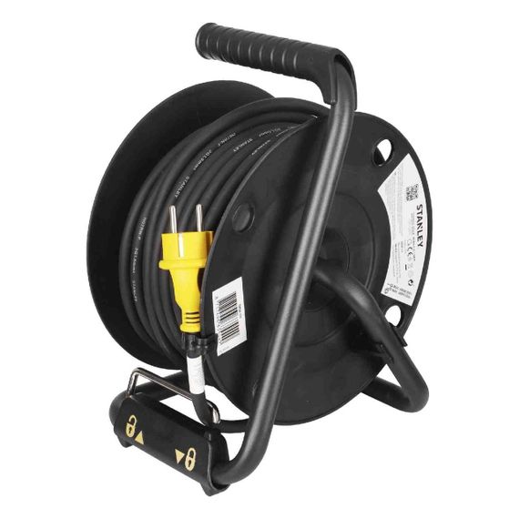 Удлинитель на катушке Stanley 20 м, 4 розетки, IP44 STANLEY SXCR-111 | Зображення 2