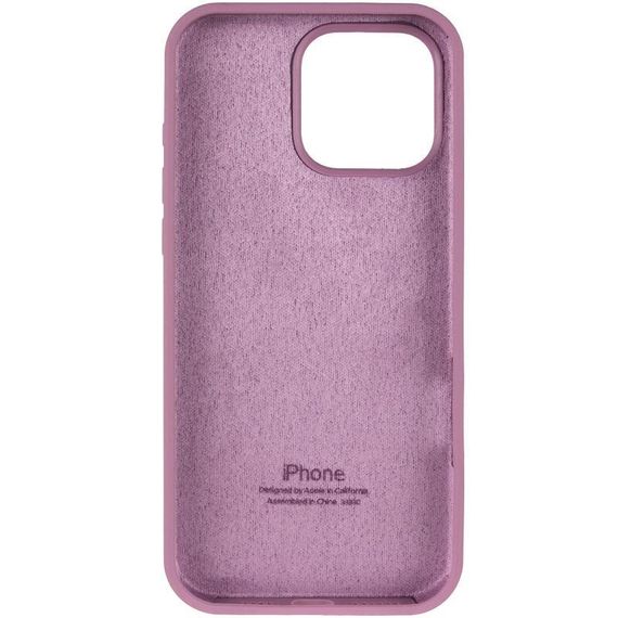 Чохол Silicone Case Full Protective (AA) для Apple iPhone 16 Pro Max (6.9") Ліловий / Lilac Pride | Зображення 2