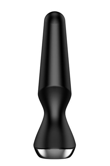 Анальная пробка с функцией управления с смартфона Satisfyer Plug-Ilicious, черный Sex Aura | Зображення 4