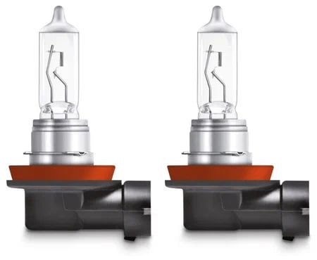 Комплект галогеновых ламп Osram 64211NBS Night Breaker Silver +100 H11 55W 12V PX29t 10X2 HardDuopet | Зображення 1
