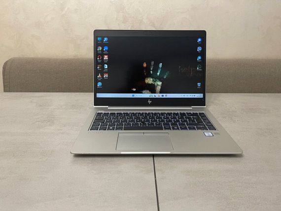 Ультрабук HP EliteBook 840 G5 / 14" (1920x1080) IPS / Intel Core i5-8365U (4 (8) ядра по 1.6 - 4.1 GHz) / 16 GB DDR4 / 256 GB SSD M.2 / Intel UHD Graphics 620 / WebCam б/у | Зображення 1