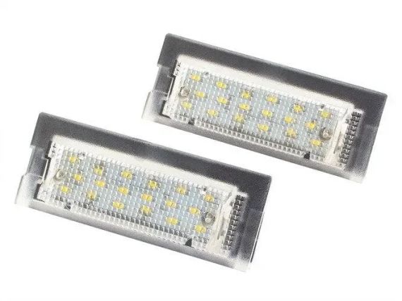 BMW 5 E39 универсал 1996-2003 Светодиодные LED фонари номерного знака 2 шт. Подсветка номера БМВ 5 Е39