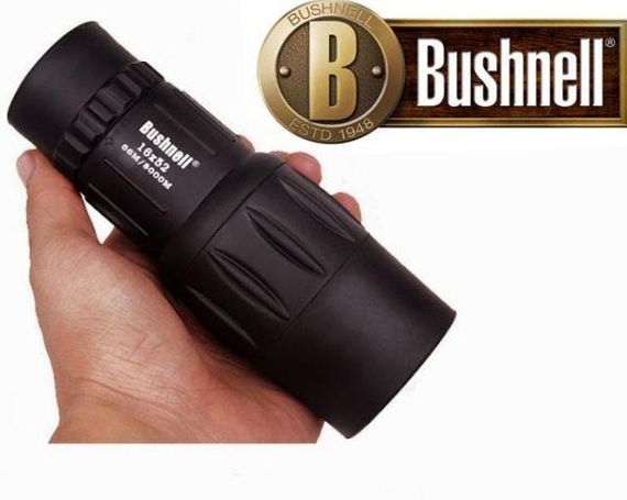 Монокуляр Bushnell 16x52 PowerView монокль, Бушнел, підзорна труба з чохлом | Зображення 5