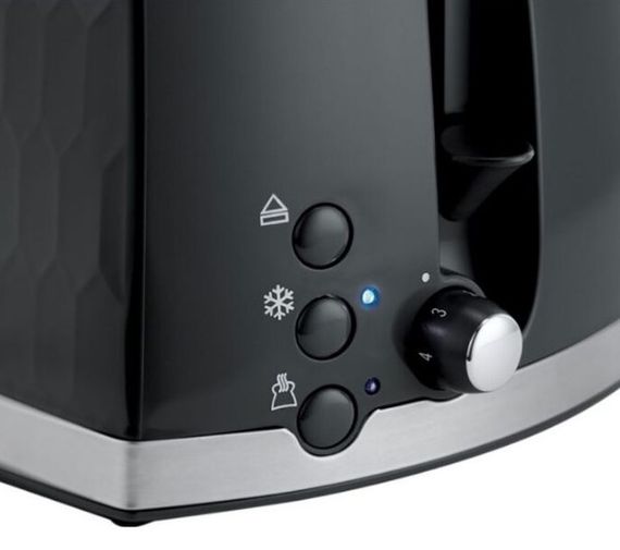 Тостер Russell Hobbs 26061-56 Honeycomb Black | Зображення 1