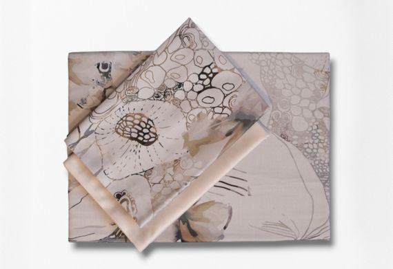 Комплект постільної білизни Issimo Digital Satin 200х220 см Viola | Зображення 3