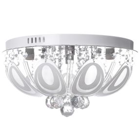 Люстра торт потолочная с пультом LED E14 60W RGB WH (BCL-652S/4)