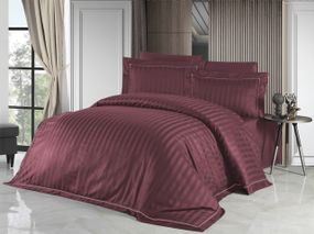Постельное белье First Choice Deluxe Satin 200х220 Novel Line Rose