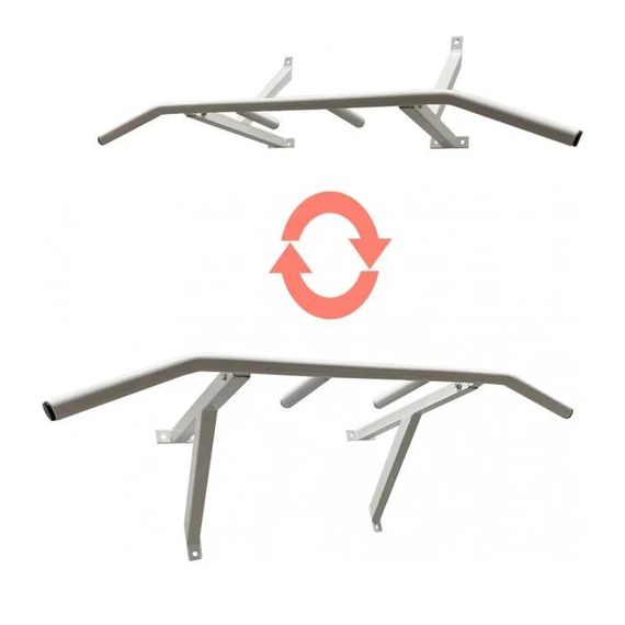 Турник настенный Wide Pro белый NE-TR-16W | Зображення 1