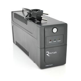 ДБЖ Ritar RTP850 (510W) Proxima-L, LED, AVR, 2st, 2xSCHUKO socket, 1x12V9Ah