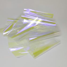 Фиолетовое битое стекло для дизайна ногтей (5х100см)