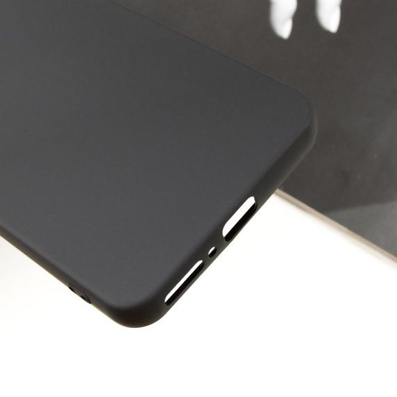 Чохол TPU GETMAN Liquid Silk Full Camera для Xiaomi Redmi Note 13 4G Чорний / Black | Зображення 3