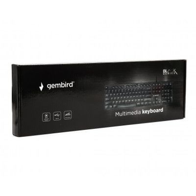 Клавиатура Gembird KB-MCH-03-UA USB Black (KB-MCH-03-UA) | Зображення 2