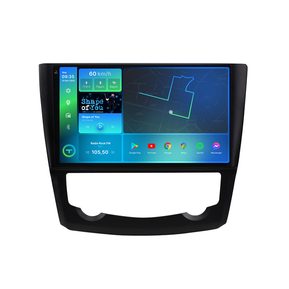 Штатна магнітола Torssen 2K Renault Kadijar 16+ FL9 4+64Gb 4G Carplay DSP | Зображення 1