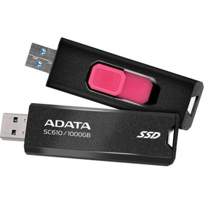Накопитель SSD USB 3.2 1TB SD610 ADATA (SC610-1000G-CBK/RD) | Зображення 8