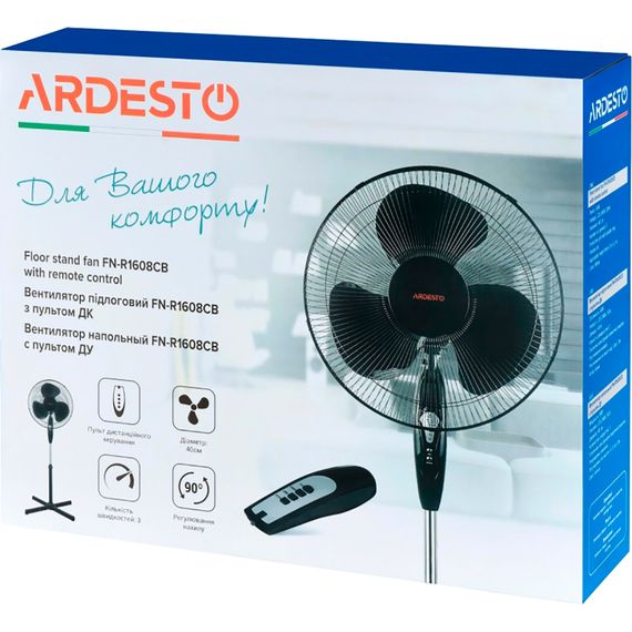 Вентилятор Ardesto FN-R1608CB | Зображення 7