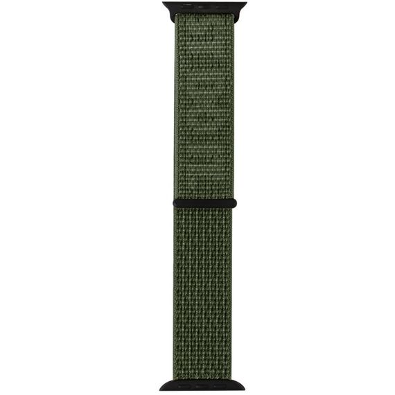 Ремінець Nylon для Apple Watch 38/40/41/42mm(ser.10) Зелений / Sequoia