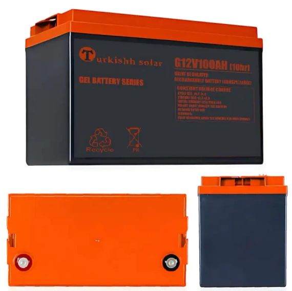 Гелевий акумулятор BATTERY GEL Turkishh Solar 12V 100 Ah