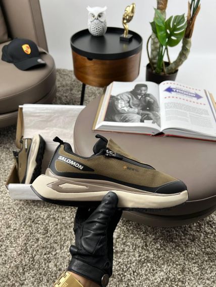 Кросівки Salomon Odyssey ELMT Advanced Brown (Gore-Tex) , В'єтнам 43 27,5 | Зображення 3