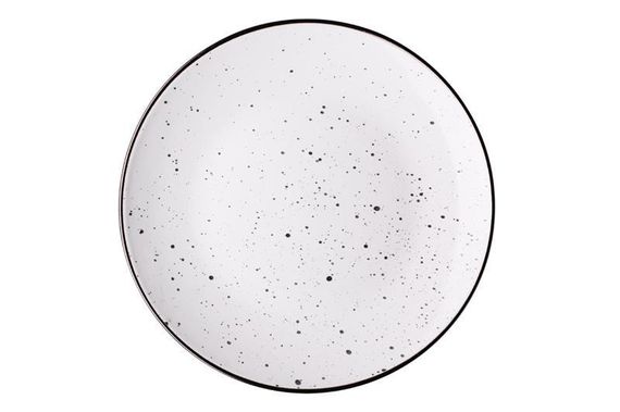 Тарілка обідня Ardesto Bagheria Bright White AR-2926-WGС 26 см