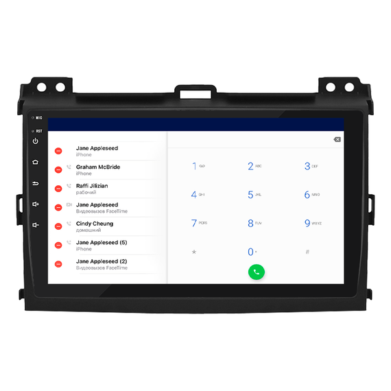 Штатная магнитола Lesko Toyota Land Cruiser Prado (2002-2009гг) 9" 4/64GB 4G+CarPlay Premium GPS Android | Зображення 4
