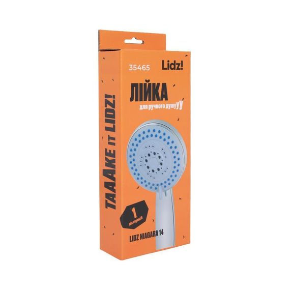 Лійка для ручного душу Лейки Lidz Niagara 14 95 мм округла LDNIA14CRM35465 Chrome | Зображення 3