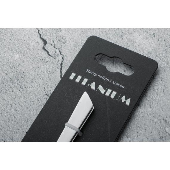 Набір чайних ложок 3 шт Titanium GT-S064-3 GUSTO | Зображення 1