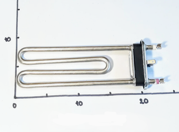 Тэн 2000W L-203 для стиральной машины Gorenje с отверстием под термодатчик (Kawai Китай) | Зображення 1