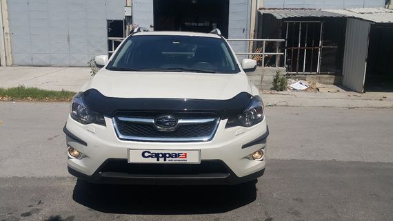 Дефлектор капоту (EuroCap) для Subaru XV 2011-2017 рр | Зображення 1