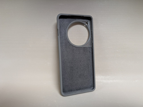 Чохол для OnePlus 12 / ВанПлюс 12, WAVE, Soft Touch, протиударний, сірий | Зображення 1