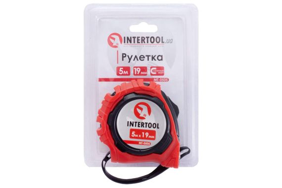 Рулетка Intertool - 5 м x 19 мм магнит (MT-0505) | Зображення 4