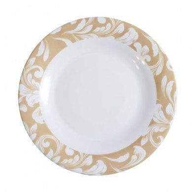Тарілка десертна Vittora Beige Aura VT-1180AB 18 см