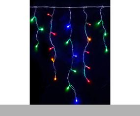 Xmas гірлянда LED 120 сосулек з RGB підсвічуванням XPRO 5М (47673-7234_676)