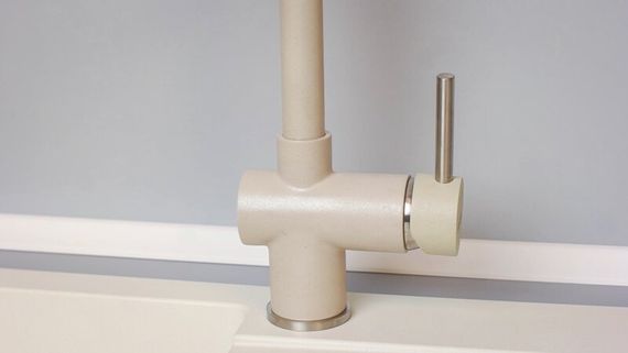 Кухонний змішувач Fabiano FKM 45 SS Cream 8232.401.0191 | Зображення 2