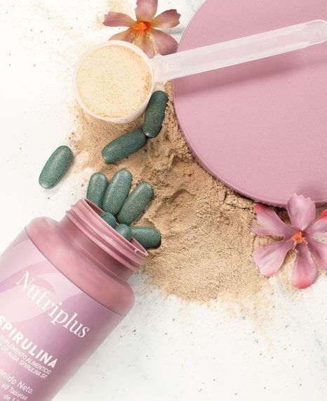 Спирулина Farmasi Nutriplus Диетическая добавка 60 шт | Зображення 7