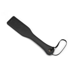 Паддл Liebe Seele Black Organosilicon Paddle, 32 см, екошкіра Sex Aura