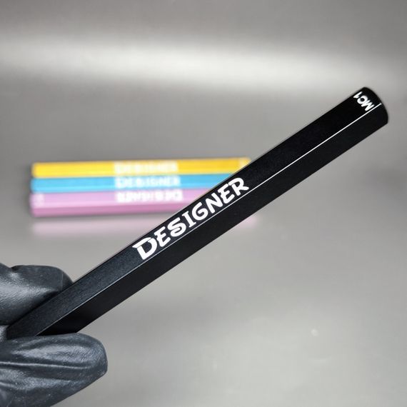 Двоcторонній магнит Designer МС1 (чорний) 12см