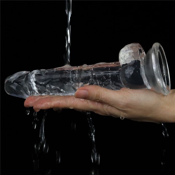 Фалоімітатор - Flawless Clear Dildo 7.5" Clear Sex Aura | Зображення 7