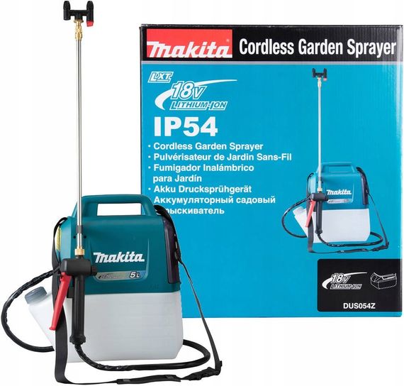 Обприскувач акумуляторний Makita DUS054Z (5 л, 3 бар, 3.5 кг, LXT, без акумуляторів та зарядного пристрою) | Зображення 6