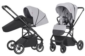 Коляска прогулянкова CRL-5508 "Alfa" Feather Grey BF CARRELLO
