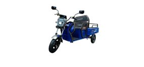 Електротрицикл Crosser CARGO 12 1000–1500W 60V 32Ah, самоскид, вантажний електроскутер до 300 кг Синій