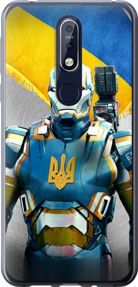 Чехол на Nokia 7.1 Украинский киборг "980u-1593-17620"