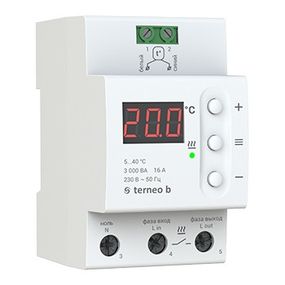 Терморегулятор на DIN-рейку Terneo b 32А