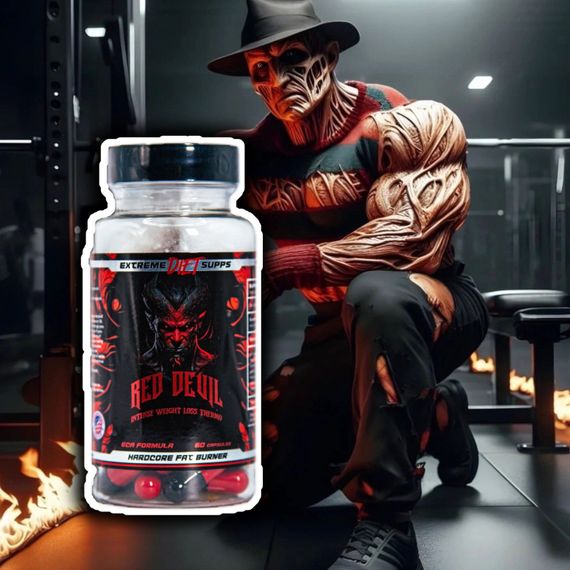 Жиросжигатель Extreme Diet Supps Red Devil 60 капсул | Зображення 2