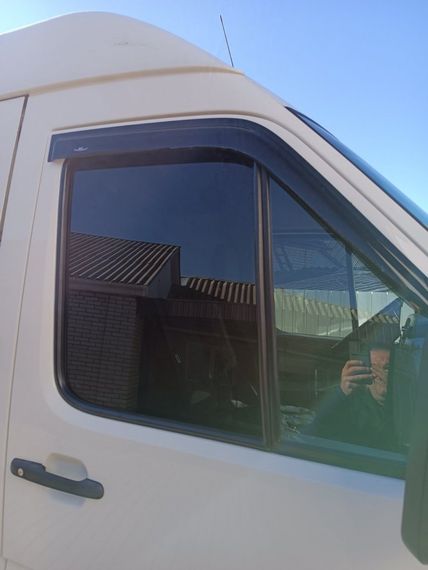 Вітровики (2 шт, HIC) для Volkswagen LT 1995-2006 рр | Зображення 1