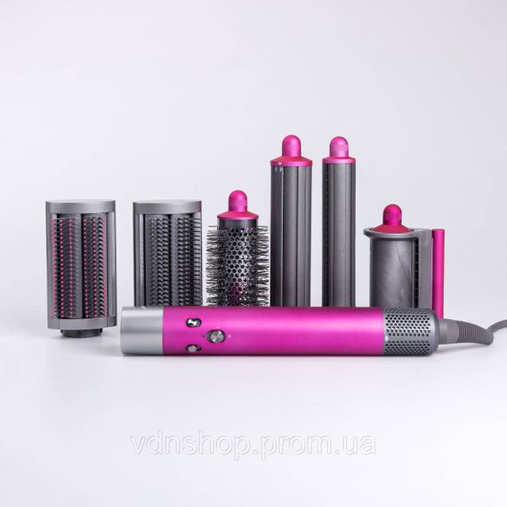 Мультисталер для волосся Airwrap Complete Long 6 насадок, рожевий X9P | Зображення 2