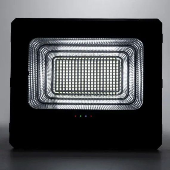 Вуличний LED ліхтар прожектор світлодіодний вуличний 418 LED 500 Вт із сонячною панеллю HP-5-77 | Зображення 2